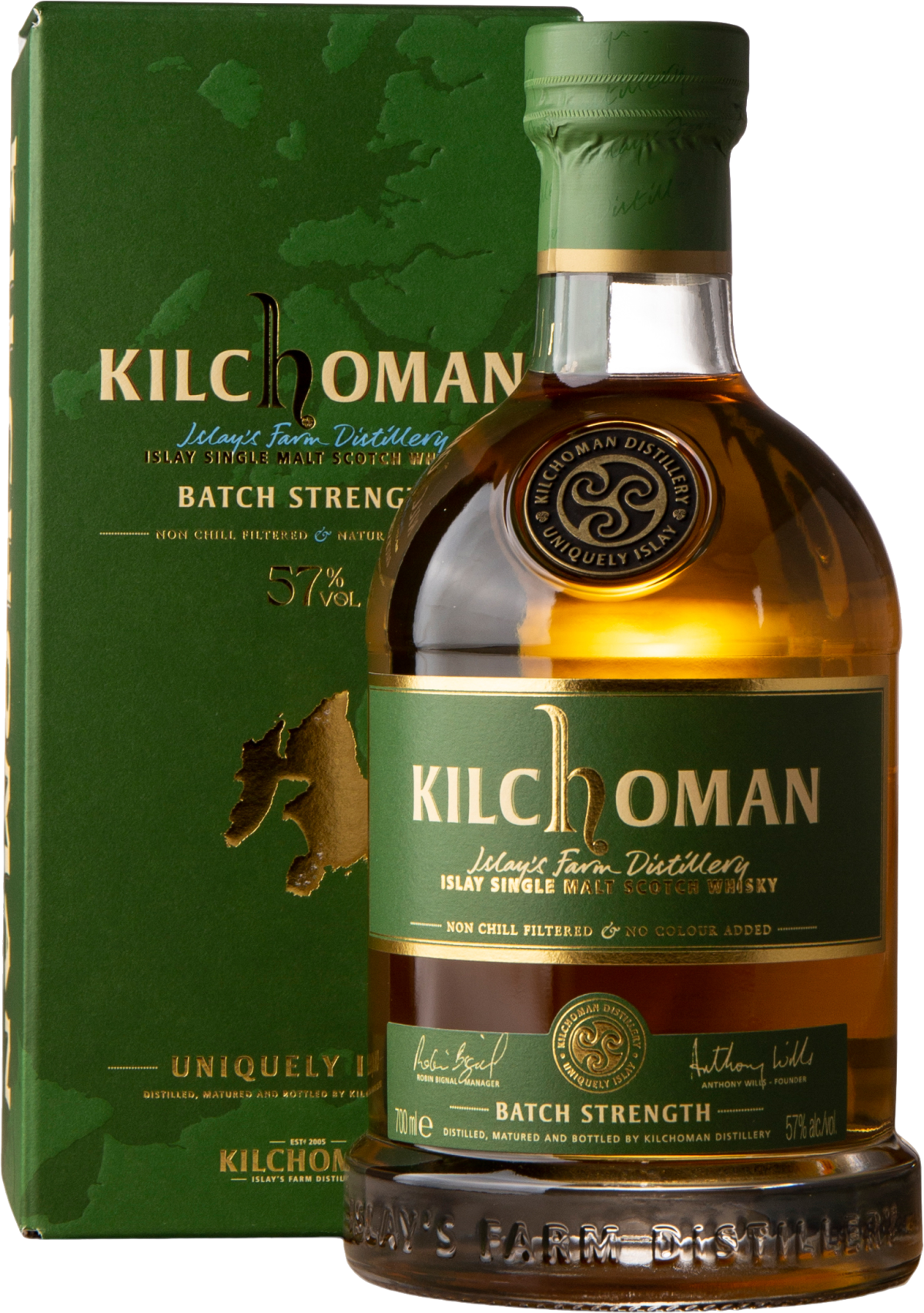 ウイスキー KILCHOMAN BATCH STRENGTH 57% Kilchoman Batch Strength | Bishop's Cellar