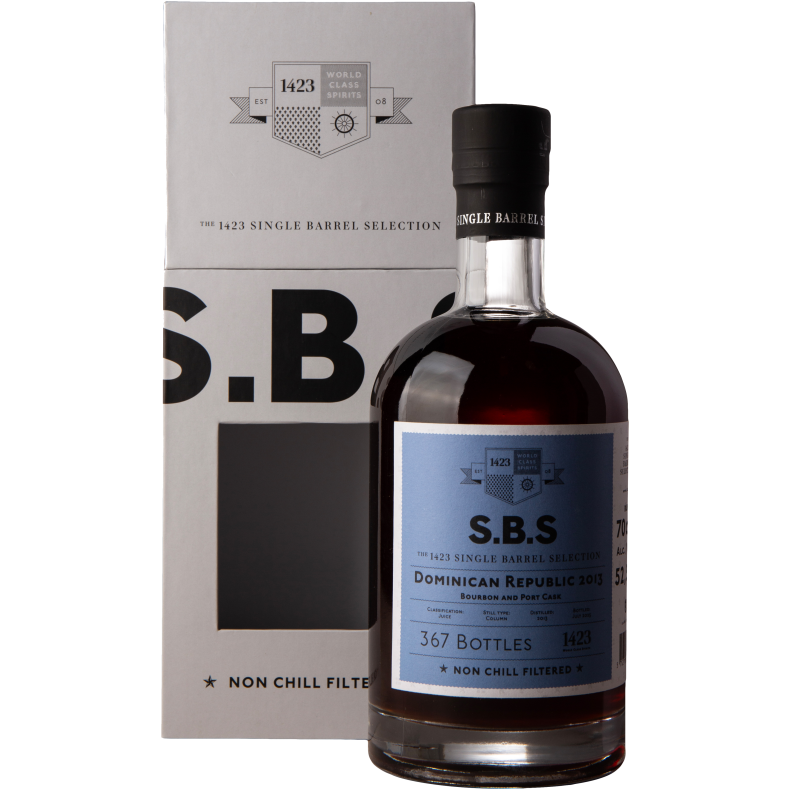SBS Dominican Republic 2013, Bourbon &amp; port cask 52,5%