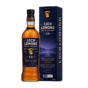 Loch Lomond 18 Years Old Single Malt Caramelised Apple and Wood Smoke 46%