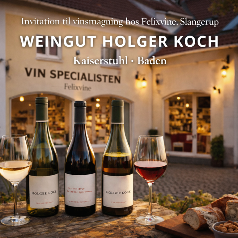 Holger Koch Vinsmagning fredag d. 10. april kl. 18.30
