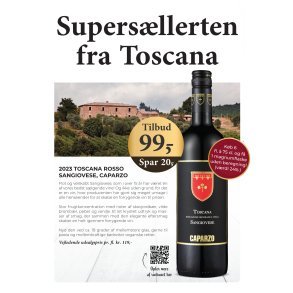 Caparzo TOSCANA ROSSO, SANGIOVESE IGT