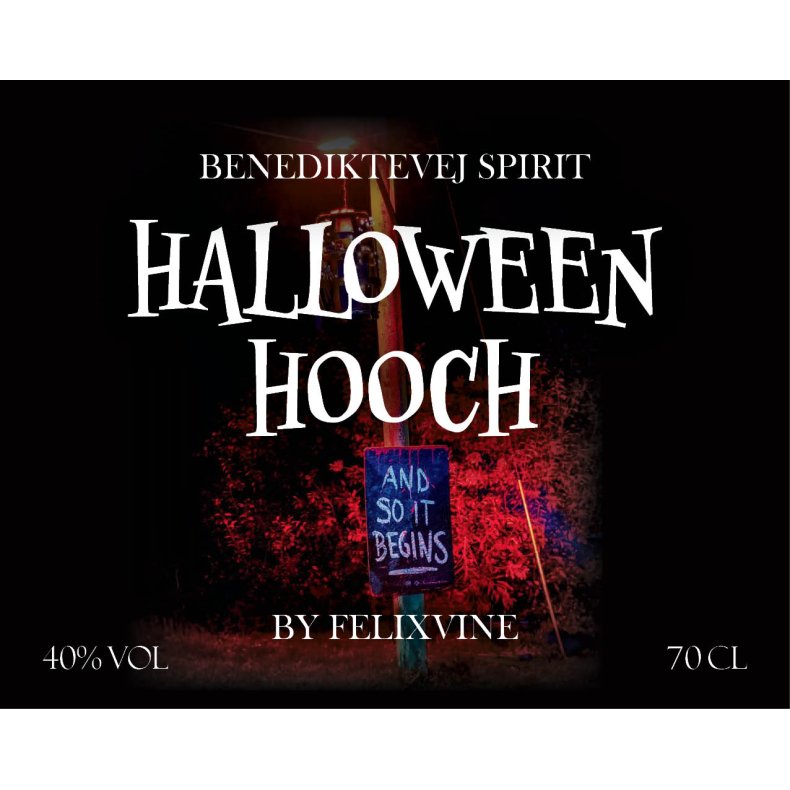 Halloween Hooch Benediktevej Spirit 40%