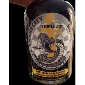 TRIPLE 20 Guatemala rom Graham's tawny finish 60%