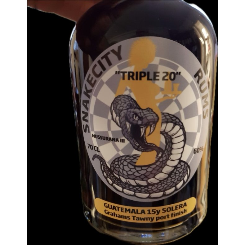 TRIPLE 20 Guatemala rom Graham's tawny finish 60%