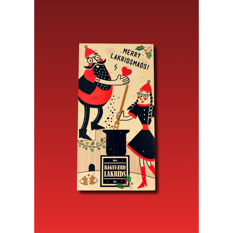 BAGSV�RD LAKRIDS Julekalender 2026