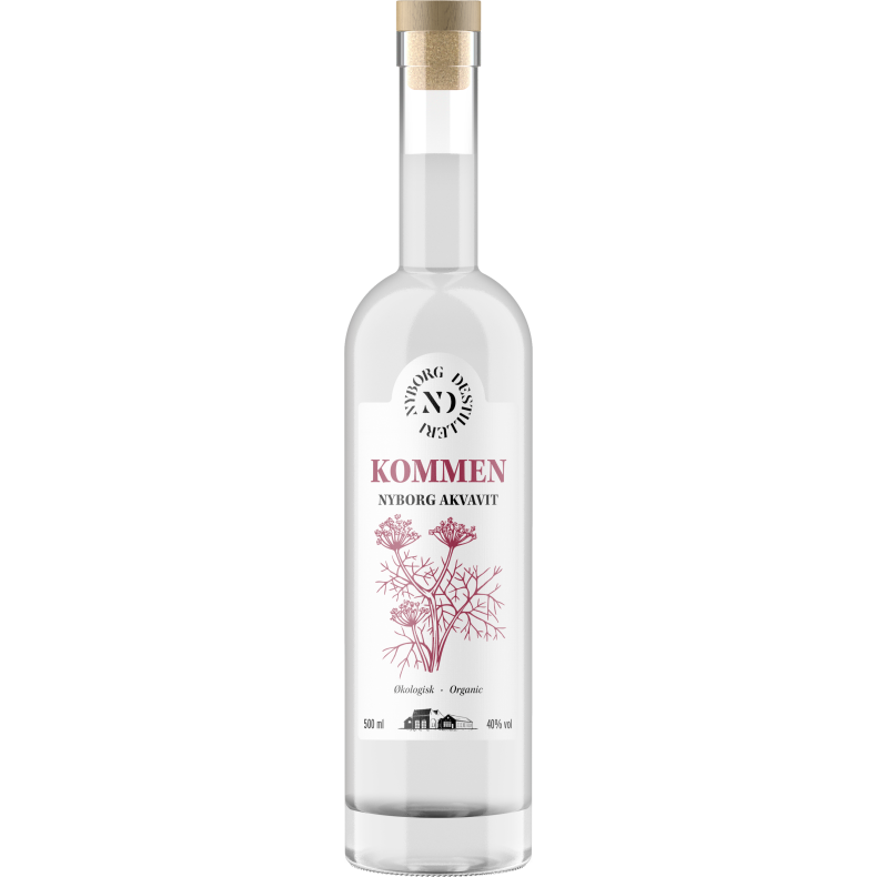 Nyborg Akvavit - KOMMEN 40% �ko