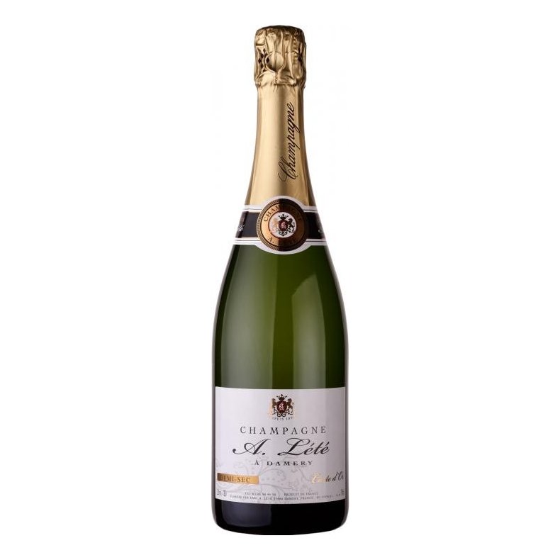 A. L&eacute;t&eacute; Champagne Demi-Sec Carte d'Or