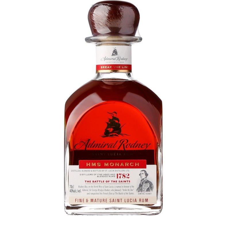 Admiral Rodney HMS Monarch Rum 