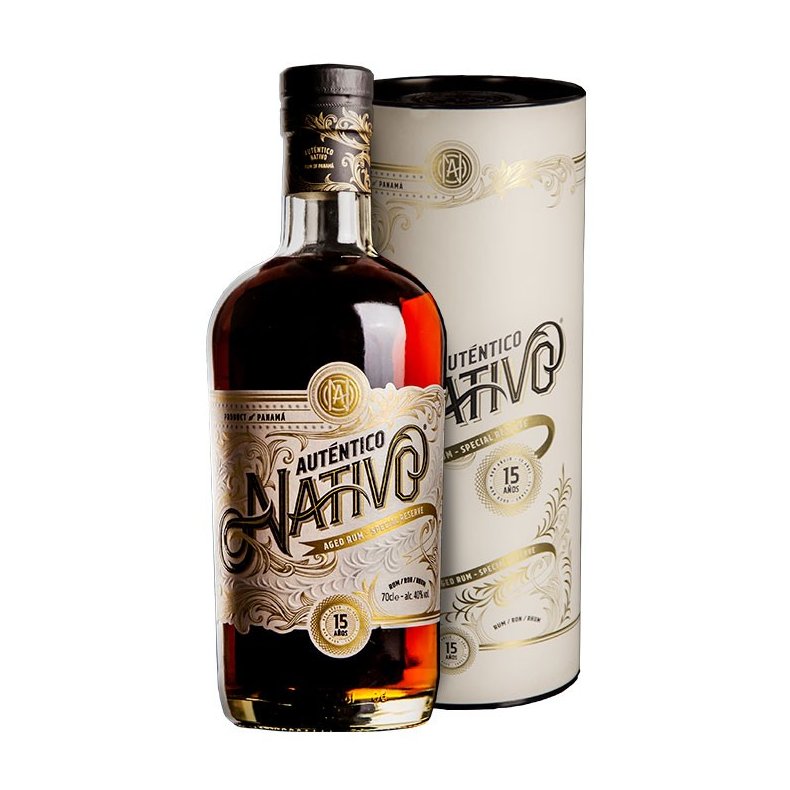 AUT&Eacute;NTICO NATIVO RUM AGED 15 YEARS