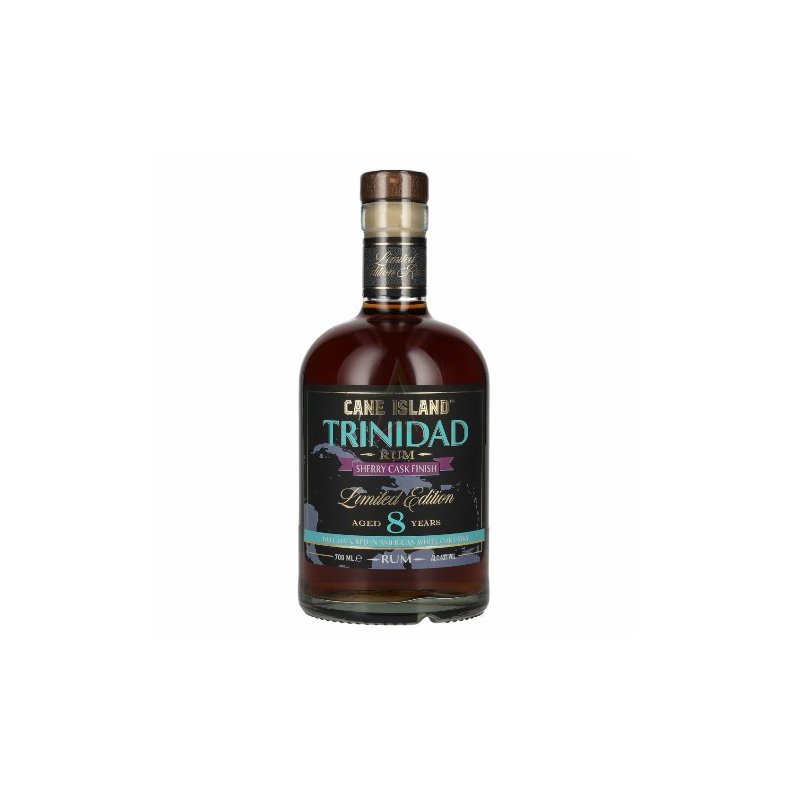 Cane Island Trinidad 8y Single estate Sherry Cask Limited edition 43%