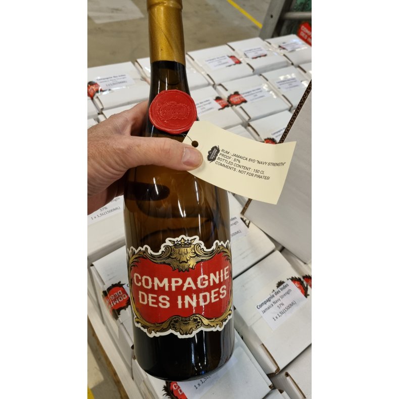 Compagnie des Indes CDI Jamaica 5 years Navy Strength Magnum  57% 1,5l