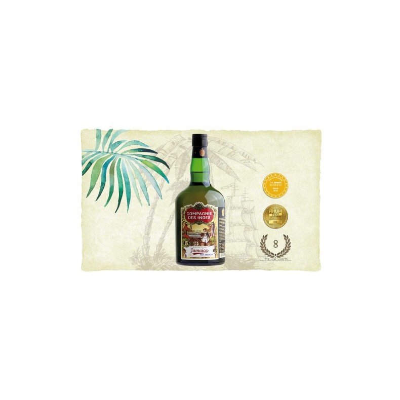 CDI Compagnie des Indes Jamaica Rum 57% Navy Strength