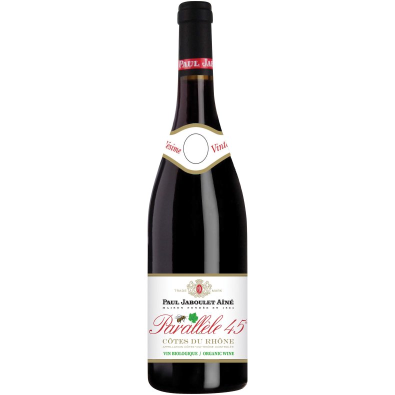 C&Ocirc;TES-DU-RH&Ocirc;NE ROUGE KO PARALL&Eacute;LE 45, Paul Jaboulet Ain&eacute; 37,5 cl