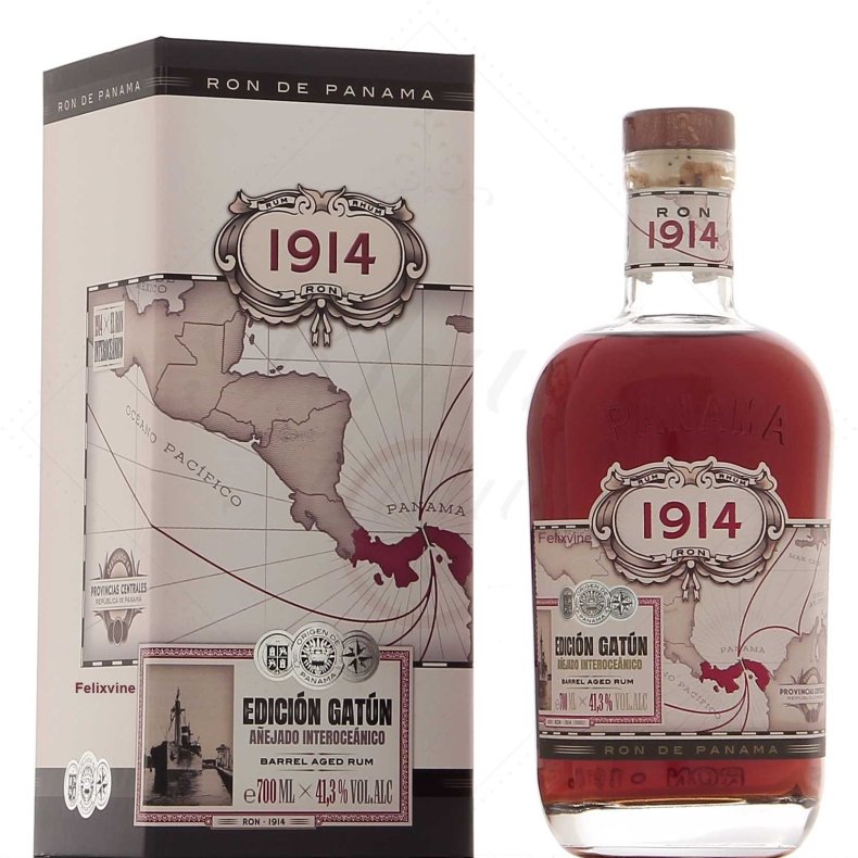 Ron 1914 Edici&ograve;n Gat&uacute;n 41,3%