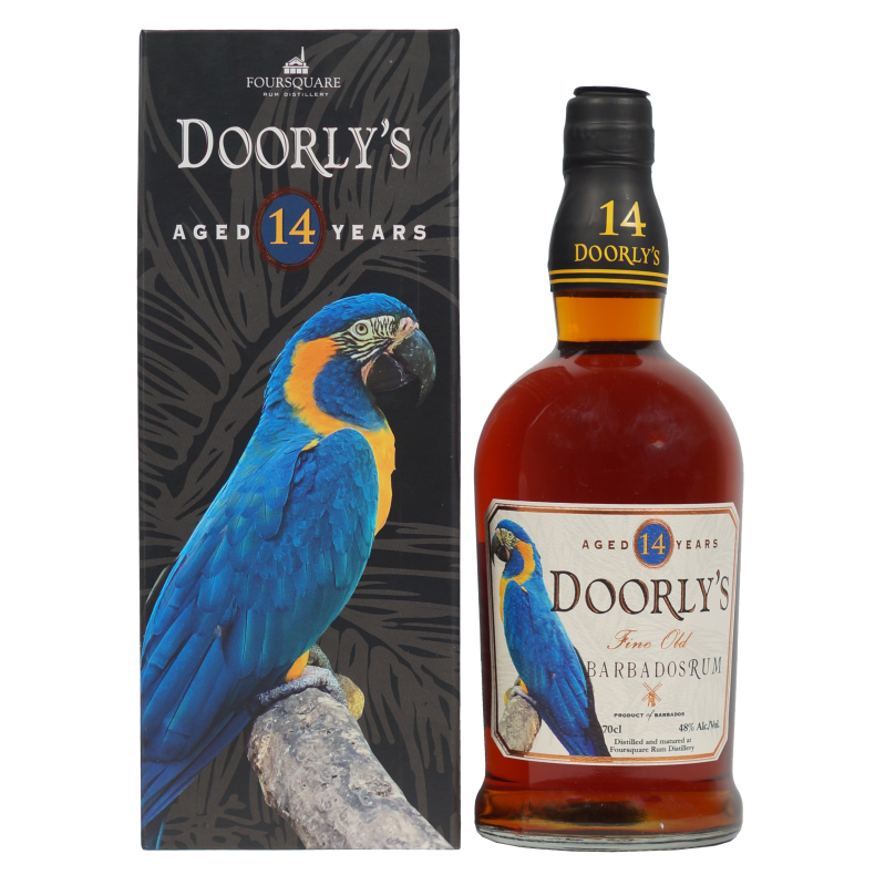 DOORLY'S 14 R FINE OLD BARBADOS RUM 48%