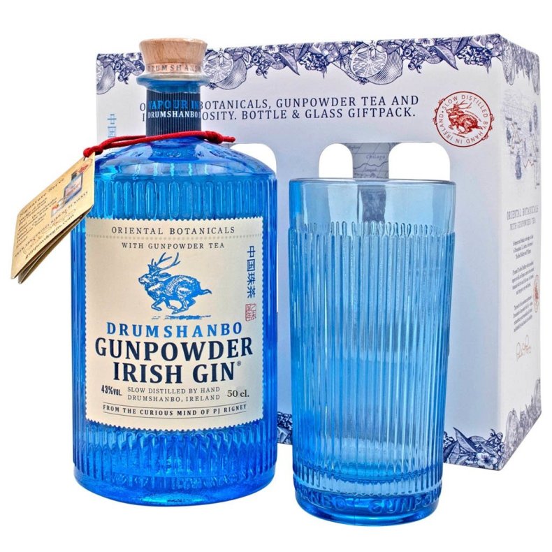 DRUMSHANBO GUNPOWDER IRISH GIN Gaveske