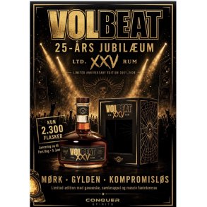 VOLBEAT XXV RUM LIMITED EDITION 43%