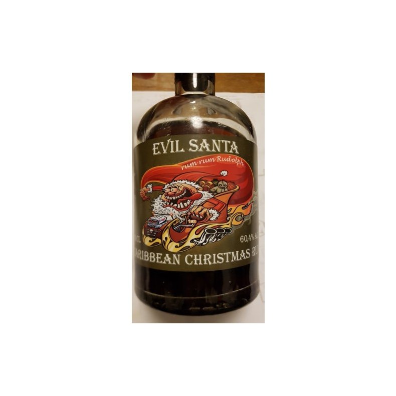 "EVIL SANTA" Caribbean Christmas Rum 60,4%