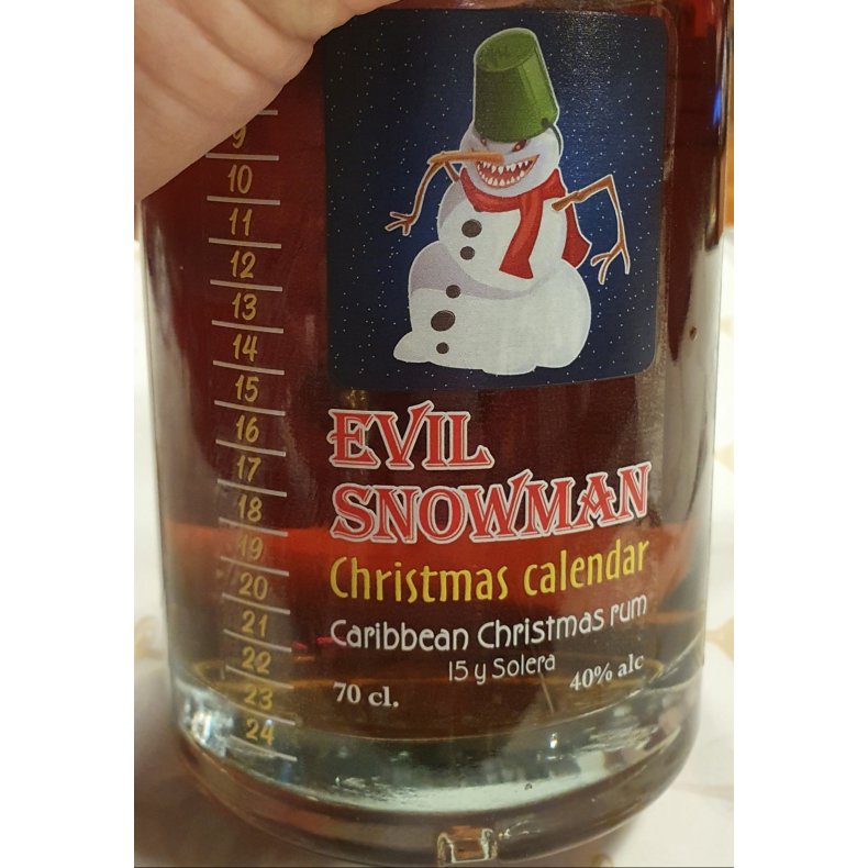 EVIL SNOWMAN christmas calendar 