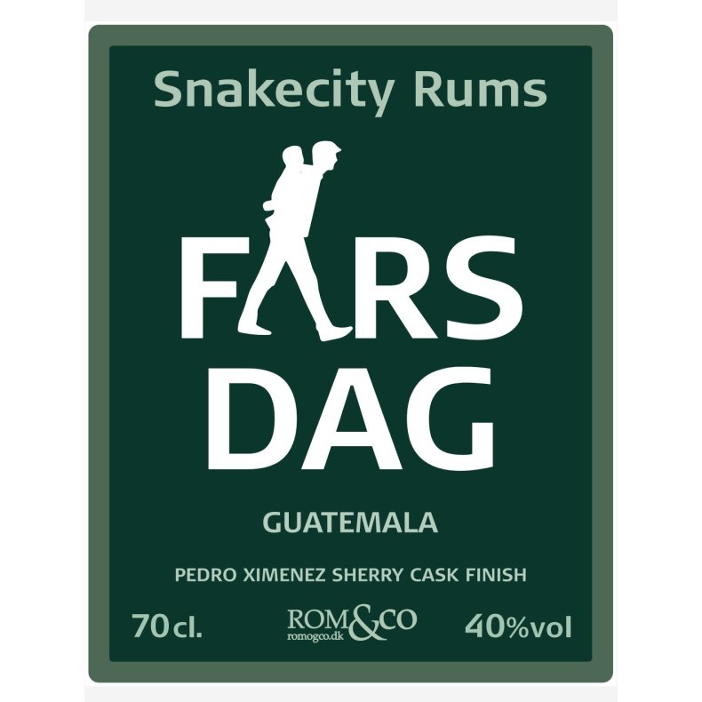 FARS DAG ROM Guatemala Sherry Finish 40%