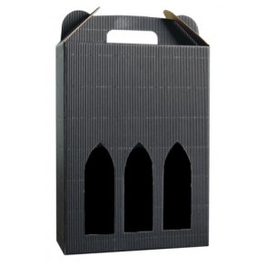 Gavekarton til 3 flasker