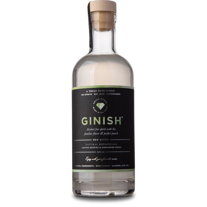 Ginish Alkoholfri Gin, 50 cl, Ish Spirits