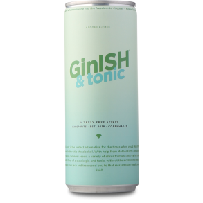 GinISH & tonic, Alcohol-free Alkoholfri