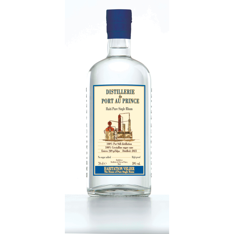 HABITATION VELIER DISTILLERIE PORT AU PRINCE WHITE 59%