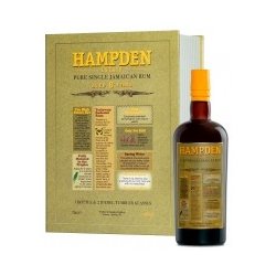 Hampden 8 r 46% gaveske med to riedel glas