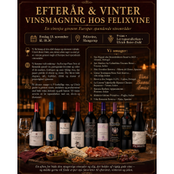 Efter�r og vinter vinsmagning fredag d. 13. november kl. 18.30