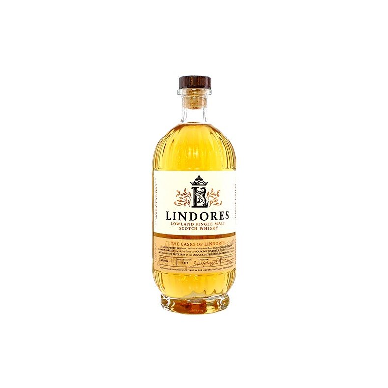 LINDORES LOWLAND SINGLE MALT SCOTCH WHISKY BOURBON CASK 49.9%