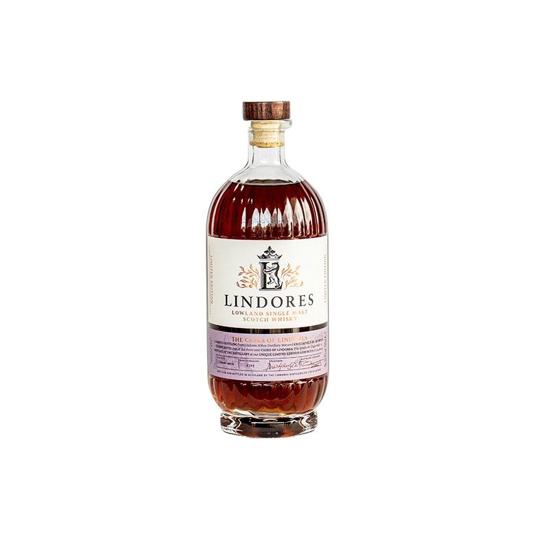 LINDORES LOWLAND SINGLE MALT SCOTCH WHISKY SHERRY CASK 49.4%