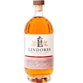 LINDORES LOWLAND SINGLE MALT SCOTCH WHISKY STR WINE CASK