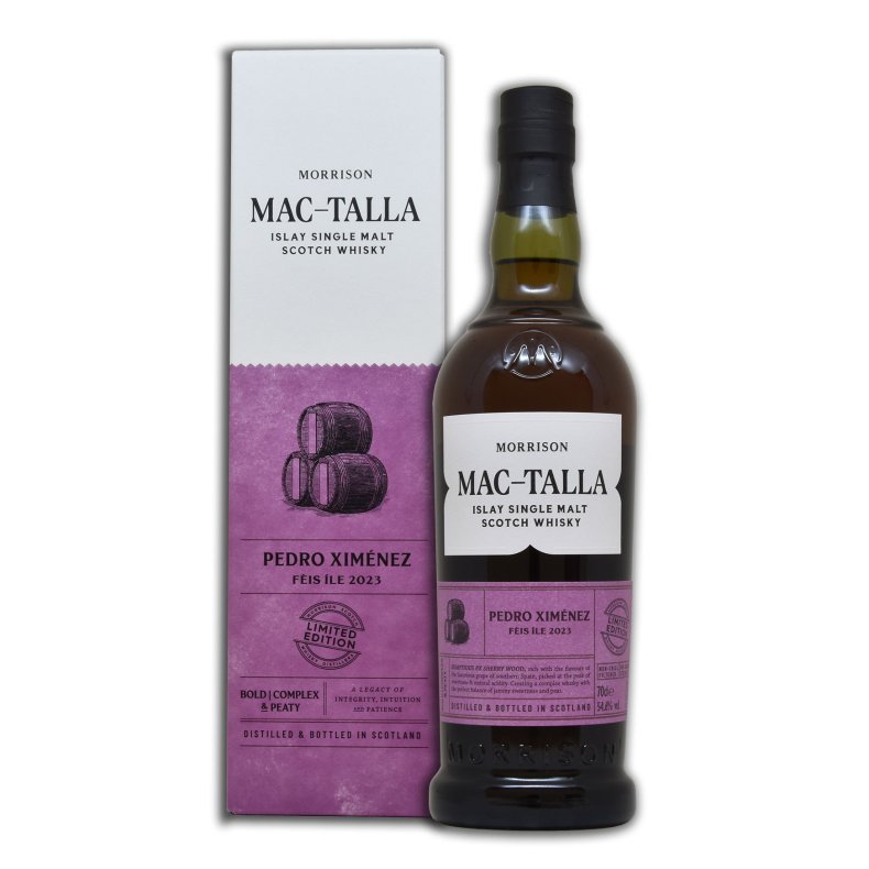 MAC-TALLA SINGLE MALT WHISKY PEDRO XIM&Eacute;NEZ 54,6 %