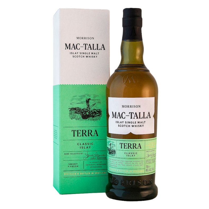 MAC-TALLA TERRA ISLAY SINGLE MALT WHISKY 46%