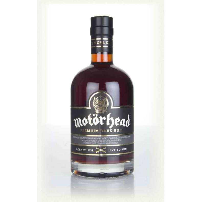 Mot&ouml;rhead Premium Dark Rum 40%