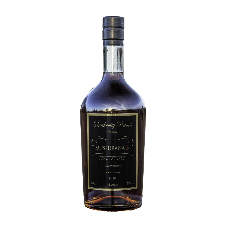 Mussurana III Trinidad 57% SnakeCity rum's