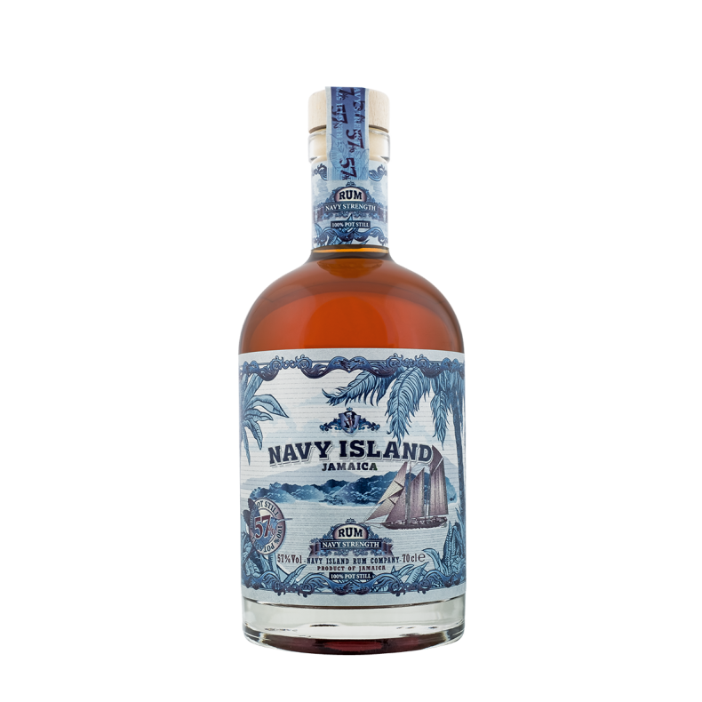 Navy Island Rum, Navy Strength Rum 57% Jamaica