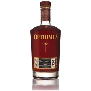 Opthimus Malt Whisky Finish 25 �r 43% 70cl, Dominikanske Republik
