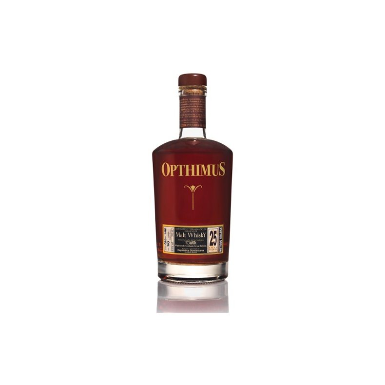 Opthimus Malt Whisky Finish 25 r 43% 70cl, Dominikanske Republik