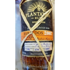 Plantation Barbados Borderies 2007 XO 58,5%