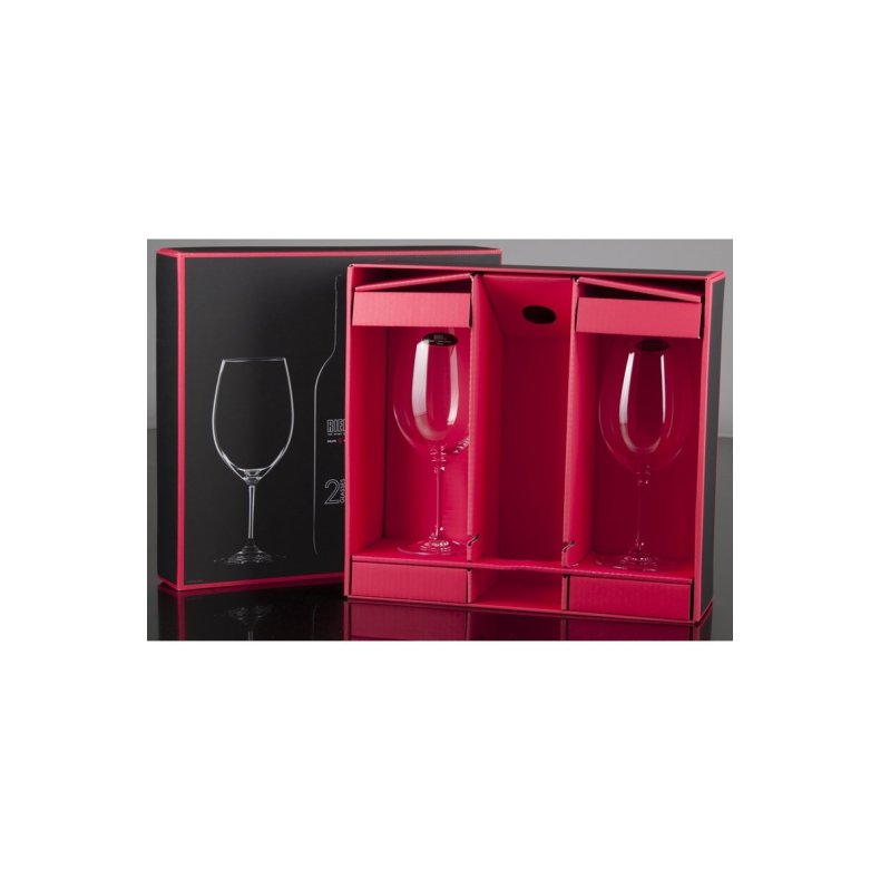 Riedel gaveske m/ 2 Vinum Syrah glas