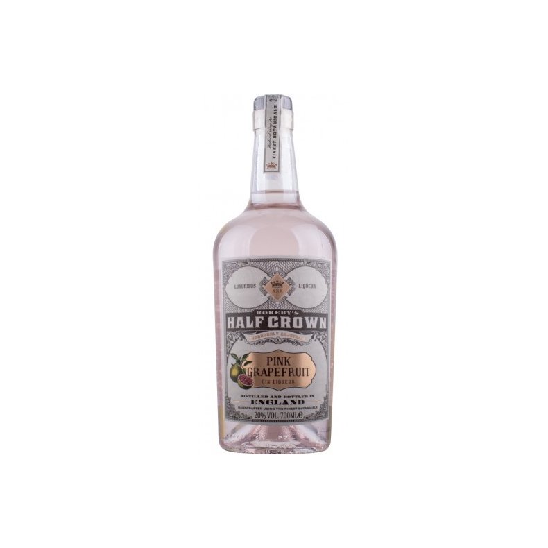 ROKEBYS HALF CROWN PINK GRAPEFRUIT GIN LIQUEUR