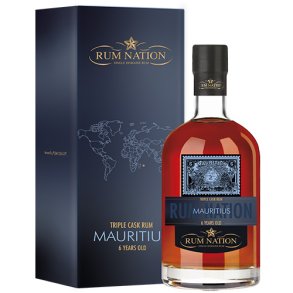 Rum Nation Mauritius 6 �r Triple Cask Rum 43%