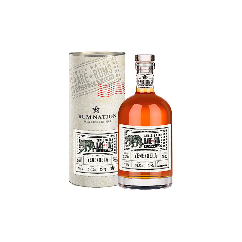 Rum Nation Rare rums Venezuela 15y 54,2%