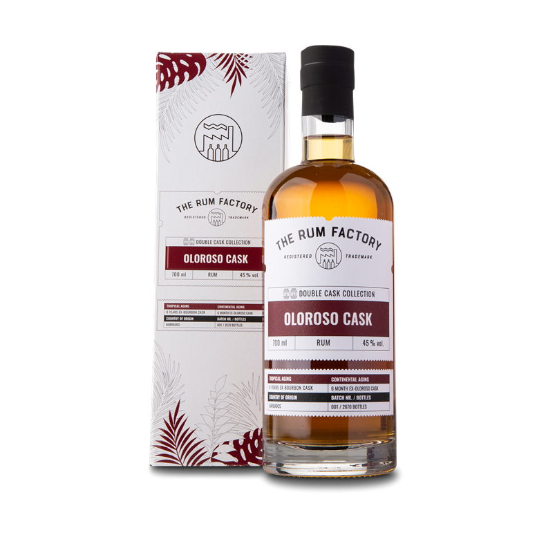 Rum Factory Oloroso cask Finish, 45% Barbados