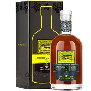 RUM NATION - BRITISH GUYANA 7 R CASK STRENGTH 59%