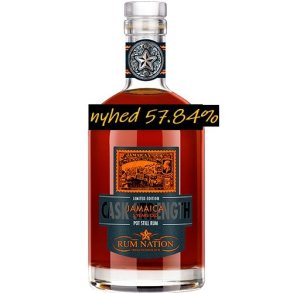 RUM NATION - JAMAICA 5Y CASK STRENGTH - OLOROSO SHERRY CASK  57.84%