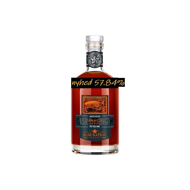 RUM NATION - JAMAICA 5Y CASK STRENGTH - OLOROSO SHERRY CASK  57.84%