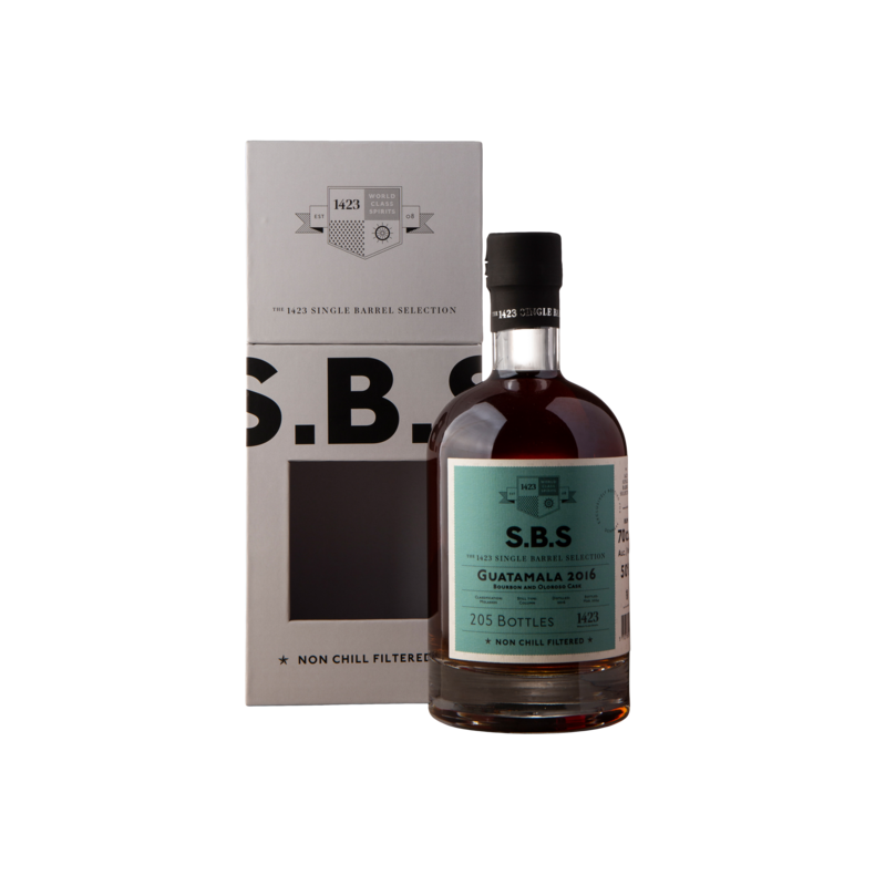 S.B.S Guatemala rom 2016, Oloroso finish, 50%